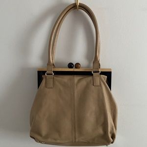 Kate Spade Bixby kiss-lock leather purse